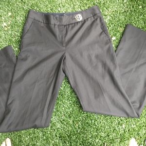 Tory Burch black wide leg trouser